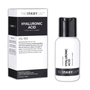 The Inkey List hyaluronic acid hydatating serum de acido hialuronico com peptideo matrixyl 3000